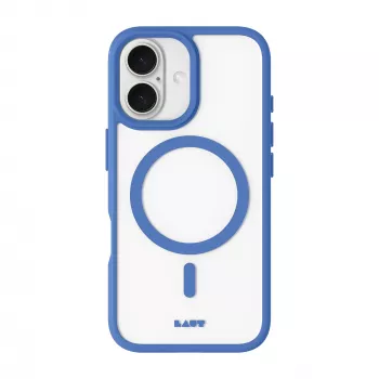 LAUT Huex Protect dėklas, skirtas iPhone 16, mėlynas