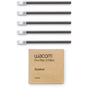 WACOM Pro Pen 3 guminiai antgaliai 5 vnt. (ACK253010Z) – pakaitiniai antgaliai natūraliam popieriaus pojūčiui