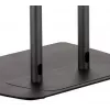 B-TECH AV SYSTEM X universalus žemo profilio grindinis stovas plokščiaekraniams televizoriams (VESA 600 x 400) - 0,75 m Ø50 mm stulpai