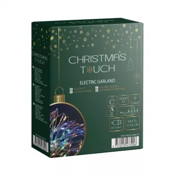GARLAND EL MICRO MULTI 2000L 200M IP44 - 2000 LED kelių spalvų mikro girlianda, 200 m, vidaus ir lauko