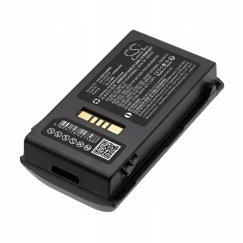 Cameron Sino 5200mAh prailginto veikimo baterija, skirta Zebra MC3300 serijai (pakeičia BT-000337/BT-000338)