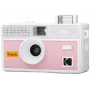 Kodak i60 daugkartinio naudojimo 35 mm juostos fotoaparatas su įmontuota blykste, rožinės ir pilkos spalvos