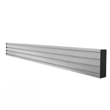 B-TECH AV SYSTEM X - Horizontalinė tvirtinimo bėgelė - 1 m - juoda
