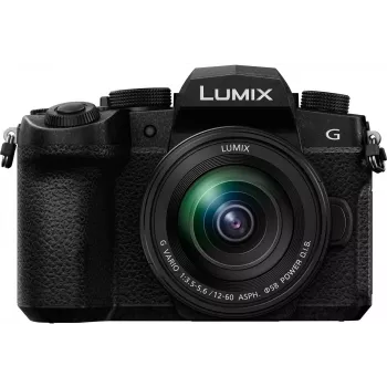 Panasonic LUMIX DC-G90MEG-K 20,3 MP Micro Four Thirds veidrodinis fotoaparatas su 12-60 mm objektyvu – juodas