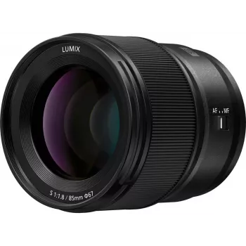 Panasonic LUMIX S 85mm F1.8 objektyvas (S-S85E) - pilno kadro L-Mount pirmojo plano objektyvas portretams ir silpnam apšvietimui