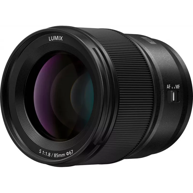 Panasonic LUMIX S 85mm F1.8 objektyvas (S-S85E) - pilno kadro L-Mount pirmojo plano objektyvas portretams ir silpnam apšvietimui