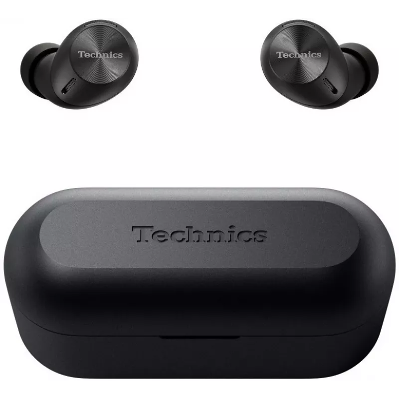 Technics EAH-AZ40M2EK True Wireless ausinės su aktyviu triukšmo slopinimu, LDAC, JustMyVoice™, Multipoint, IPX4, juodos spalvos