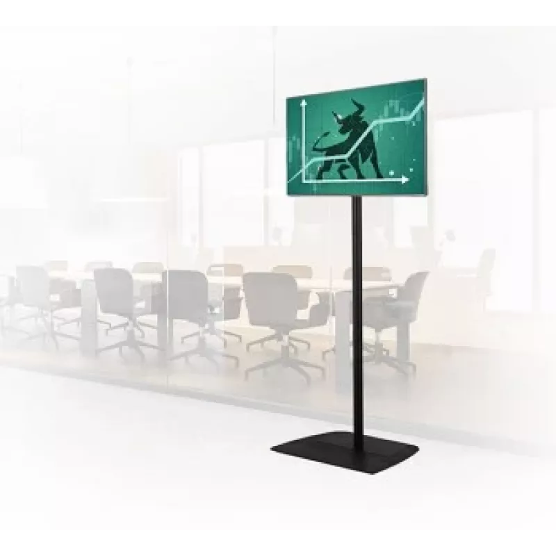 B-TECH AV BT8571/BB Universal Flat Screen Floor Stand su 1,8 m Ø50 mm strypu, VESA 200x200