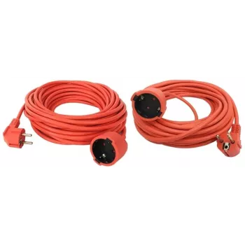 EXTEN SY-CZ-01 30 m H05VV-F 3G1.5 ilginimo laidas - 3 gyslų 1,5 mm², Schuko kištukas į vieną lizdą, juoda
