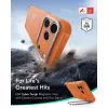 ESR Cyber Tough Kickstand MagSafe dėklas, skirtas iPhone 17 Pro / 18 Pro - oranžinis
