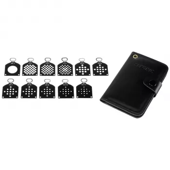 Sekonic Slide Set, skirtas L-398A šviesos matuokliui - Lumidisc ir Lumigrid priedų rinkinys