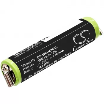 Cameron Sino Ni-MH atsarginė baterija Wella Bella Super Chromini, Contura, Moser Chromini, Wahl Super Taper ir kt. (1,2 V, 1500 mAh, WM1590-7290)