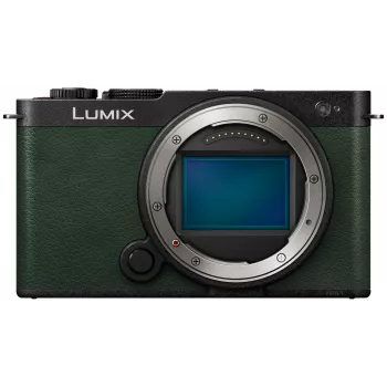Panasonic Lumix DC-S9E-G pilno kadro veidrodinis fotoaparatas su 24.2MP CMOS jutikliu, 5 ašių IBIS, 6K vaizdo įrašu, L-Mount, tamsiai alyviniu