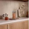 WoodWick Radiant Amber 609,5g kvapioji žvakė su medine dagtimi, iki 180 valandų degimo, smėlio laikrodžio formos stiklinėje