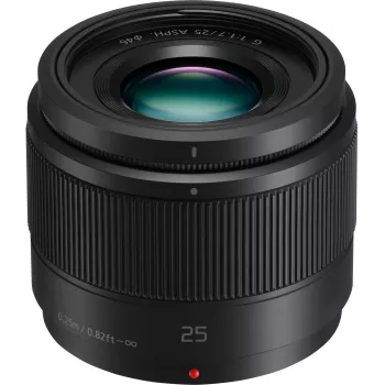 Panasonic H-H025ME-K Lumix G 25 mm f/1,7 ASPH objektyvas - juodas