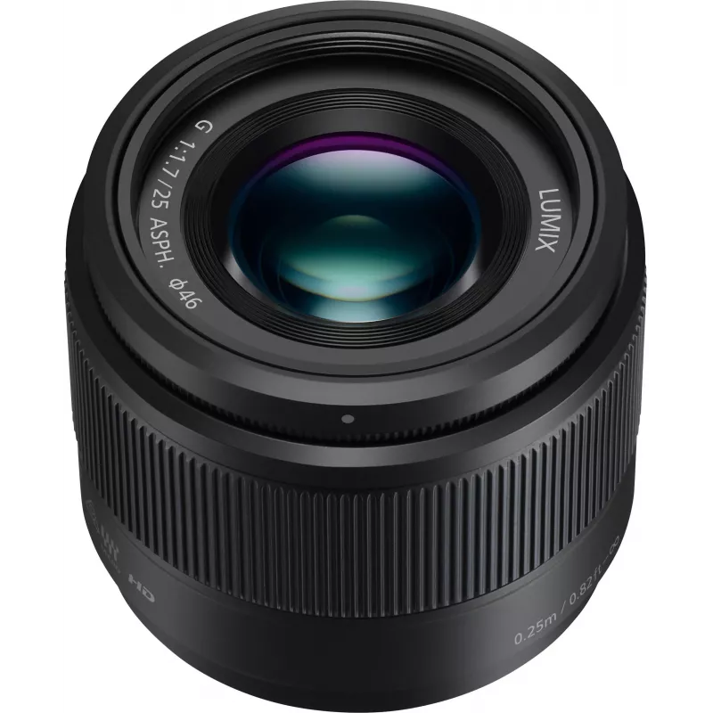 Panasonic H-H025ME-K Lumix G 25 mm f/1,7 ASPH objektyvas - juodas