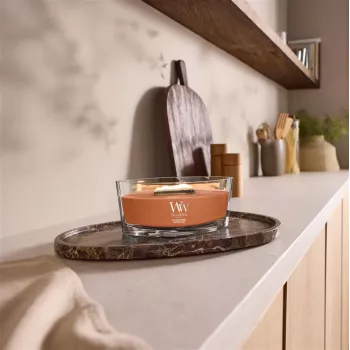 WoodWick Saffron Smoke Elipsinė kvapioji žvakė 453,6 g