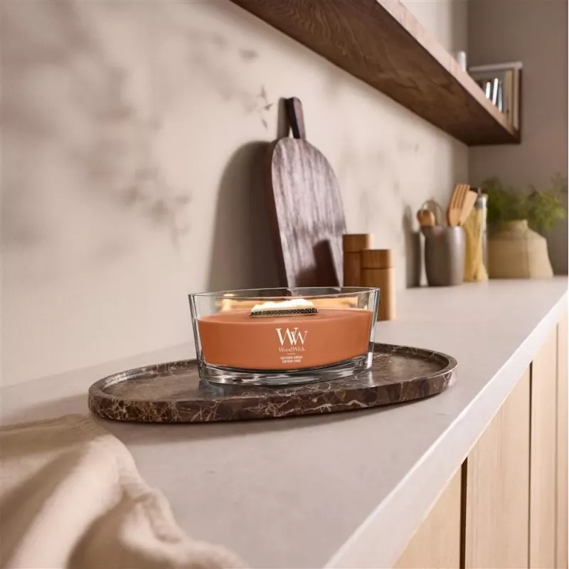 WoodWick Saffron Smoke Elipsinė kvapioji žvakė 453,6 g