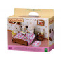 Sylvanian Families Dvivietė lova su baldų komplektu