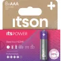 ITSON LR03IPO/8HH šarminės AAA baterijos – 8 vnt. pakuotė, 1,5V, 10 metų galiojimo laikas, be gyvsidabrio