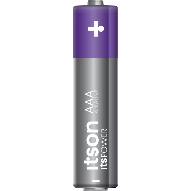 ITSON LR03IPO/8CB šarminės AAA baterijos, 8 vnt., 1,5V, ilgas galiojimo laikas