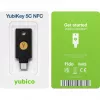 YubiKey 5C NFC saugos raktas (juoda/auksinė, 2 vnt.)