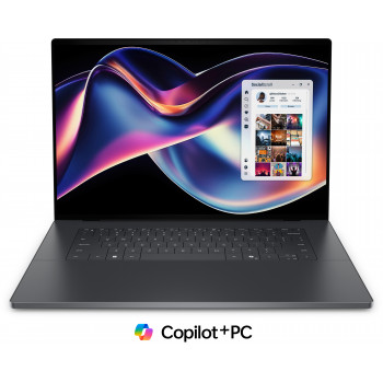 Dell XPS 16 9640 Intel Core Ultra 7 155H 32GB 1TB SSD 16,3 colio UHD+ OLED jutiklinis ekranas, Windows 11 Home, vokiška klaviatūra