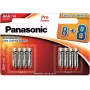 Panasonic Batteries LR03PPG/16BW 8+8 AAA šarminės baterijos, 16 vnt. pakelis