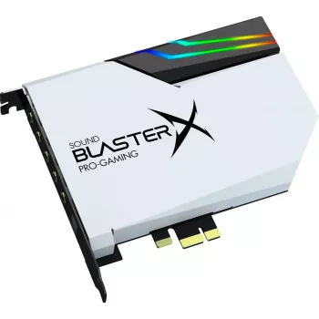 Creative Labs Sound BlasterX AE-5 Plus Pure Edition PCIe garso plokštė žaidimams