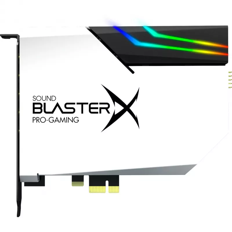 Creative Labs Sound BlasterX AE-5 Plus Pure Edition PCIe garso plokštė žaidimams