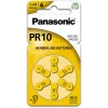 Panasonic Batteries PR-230(10)/6LB cinko-oro klausos aparatų baterijos, dydis 10, 1,45V, 100mAh, 6 vnt. pakuotė