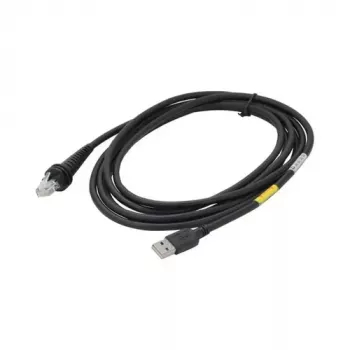 Honeywell CBL-500-300-S00-07 USB maitinimo laidas, 3 m, juodas, A tipo į B tipą, 5V