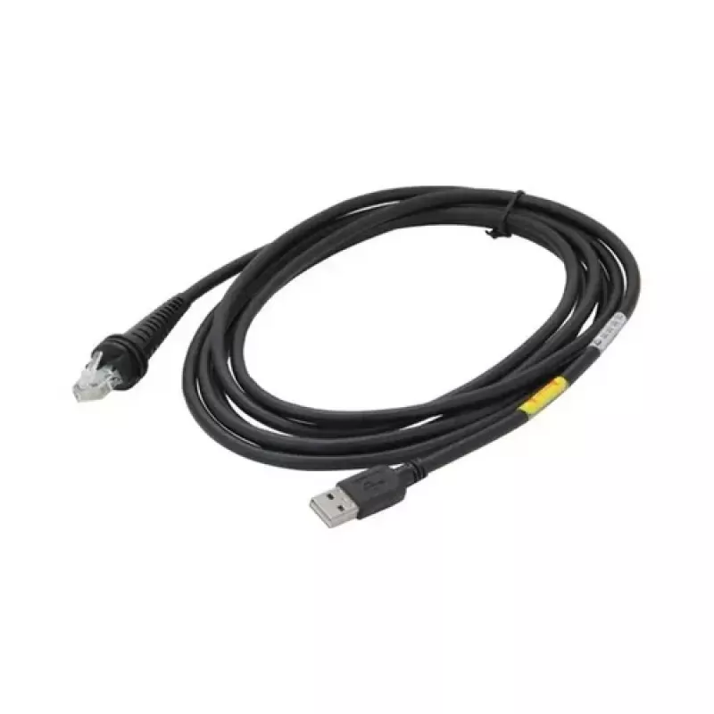Honeywell CBL-500-300-S00-07 USB maitinimo laidas, 3 m, juodas, A tipo į B tipą, 5V