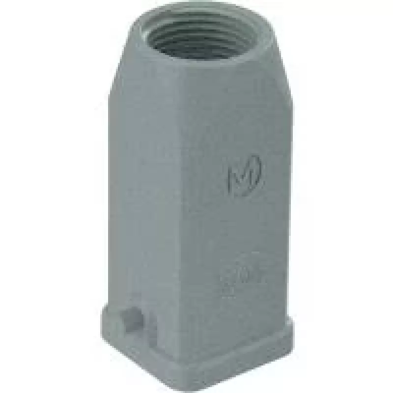 HARTING Han 3A gaubtas M20 tiesus kabelio išvadas, pilkai dulkių spalvos 19200031440