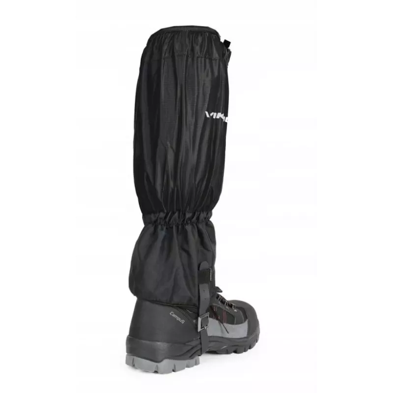 VIKING Triglav Gaiters S/M juodi – vandeniui atsparūs žygiavimo ir trekkingo antblauzdžiai su Aqua Thermo Tex membrana