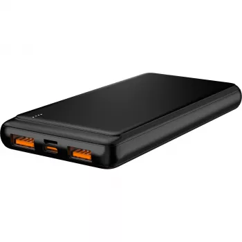 Denver PQC-10009 10000mAh 22.5W Power Bank juodos spalvos