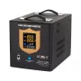 KEMOT PROsinus-2000 gryno sinusoidės UPS keitiklis 12V į 230V 2000VA/1200W su įkrovimo funkcija - juodos spalvos
