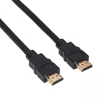 AKYGA AK-HD-15A didelės spartos HDMI laidas su Ethernet, 1,5 m, juodas, 4K 30Hz, auksuoti jungtys