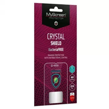 MYSCREEN PROTECTOR MS CRYSTAL BacteriaFREE apsauginis stiklas Lenovo Tab P11 11 colių planšetei, grūdintas stiklas, 9H kietumas, antibakterinis, oleofobinis, 2,5D užapvalinti kraštai, montavimas be burbuliukų