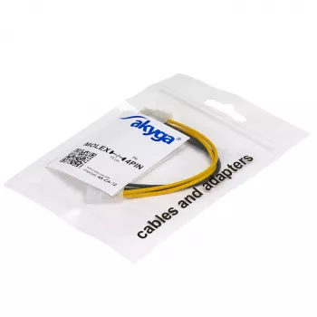 AKYGA AK-CA-12 Molex į P4 maitinimo adapterio laidas 15cm