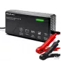 Qoltec 52670 LiFePO4 akumuliatoriaus įkroviklis 12V 10A intelektualus įkrovimas su LED indikatoriais