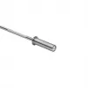 Olimpinis tiesusis štanga su guoliais, 120cm, 9kg, chromuotas plienas, besisukiojančios movos, 150kg maksimali apkrova
