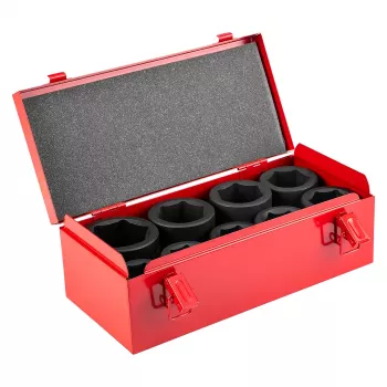 NEO TOOLS 1 colio pavaros smūginių nasrų rinkinys, 9 vnt., 27-50 mm, Cr-Mo, DIN 3121