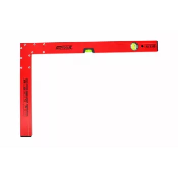 AWTOOLS vertikalus / horizontalus kampainis 50x80 cm | Tikslus plieninis dailidės kampainis