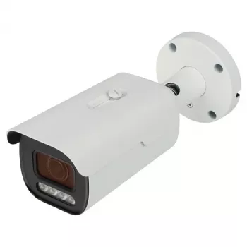 8MP 4K UHD Full-Color motorizuoto fokusavimo (varifocal) IP kulka kamera su AI analitika, PoE, IP67, 2,7-13,5 mm objektyvas