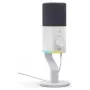 Krux Qube XLR/USB kondensatorinis mikrofonas baltas