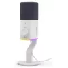 Krux Qube XLR/USB kondensatorinis mikrofonas baltas
