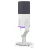 Krux Qube XLR/USB kondensatorinis mikrofonas baltas