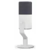 Krux Qube XLR/USB kondensatorinis mikrofonas baltas