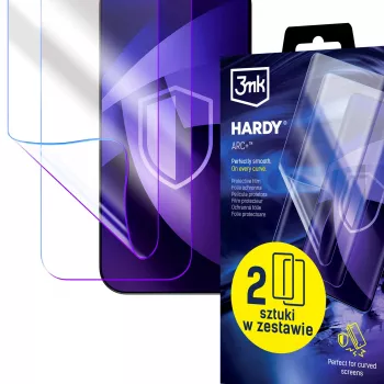 3mk Hardy ARC+ ekrano apsauginė plėvelė POCO X8 Pro (2 vnt.)